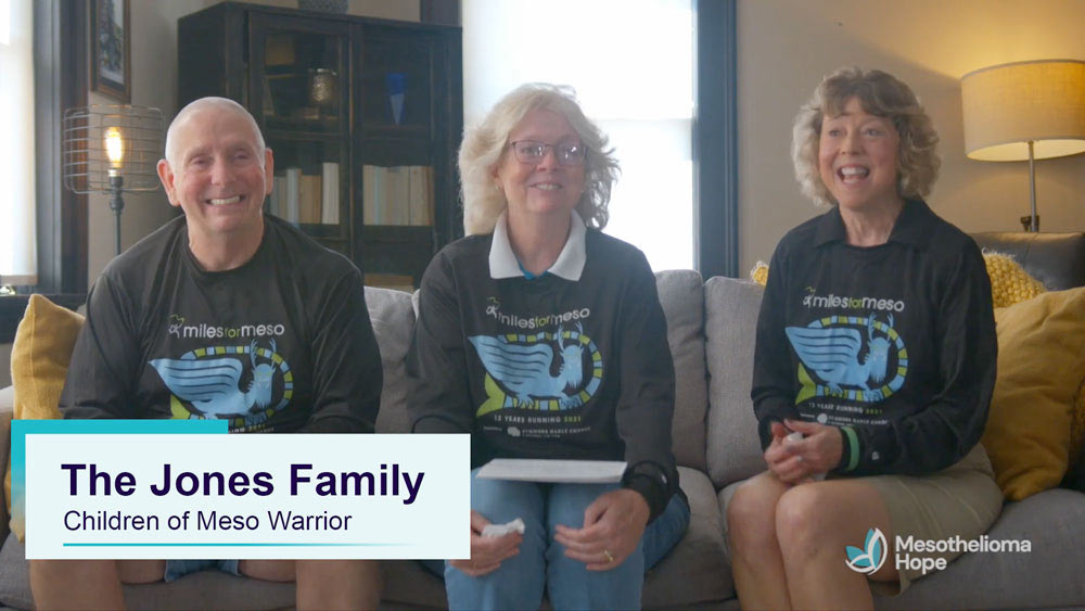 Burlene Jone's family talks about her life with mesothelioma