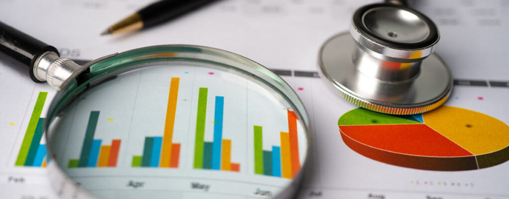 Medical statistics graphs