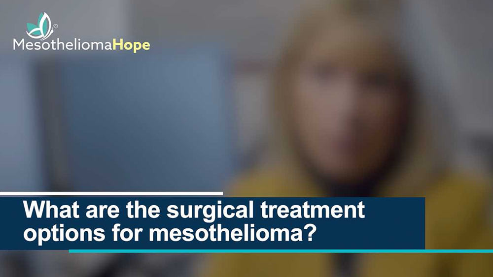 Mesothelioma Surgery Video