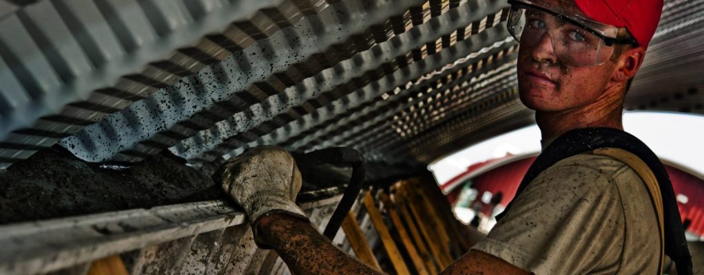 Man working in construction