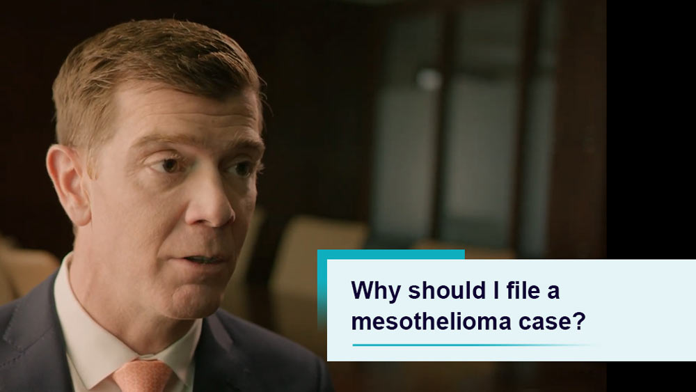 Why should I file a mesothelioma case?