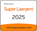 Rated by Super Lawyers 2025